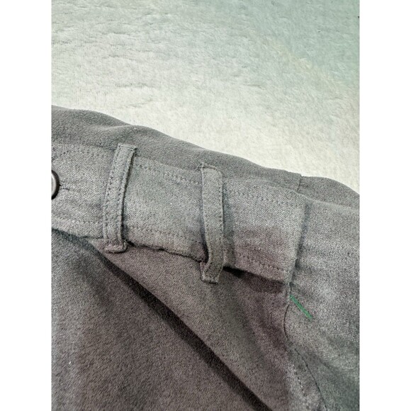 Trust Mens Casual Suede Shirt Size Xl Button Up Long Sleeve Brown Pocket Gray - Picture 7 of 7